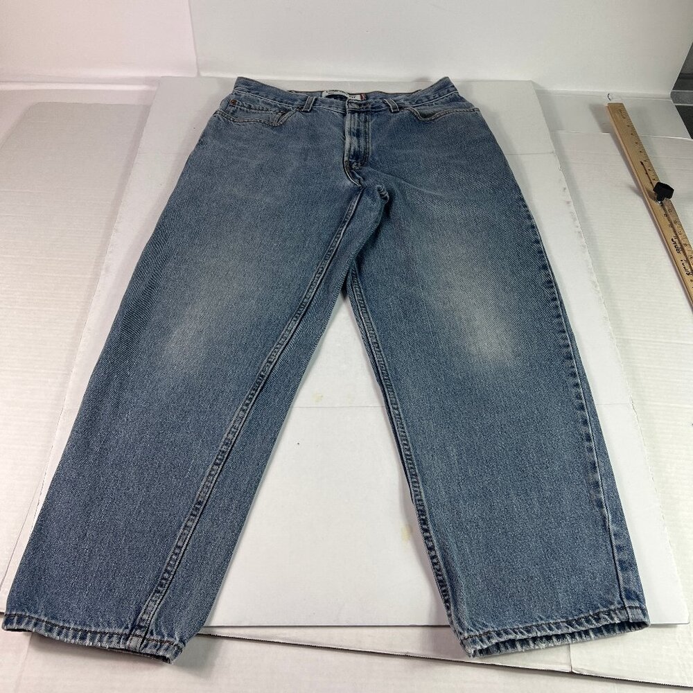 Y2K Levi's Jeans Men's 33x29* 560 Comfort Loose Fit Tapered Blue Denim Tag 34x30